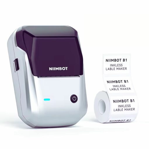 Niimbot B1 Wireless Thermal Label Printer – Portable & Ink-Free