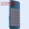 Silicone Suction Phone Mount Pad – Anti-Slip Wall & Case Holder