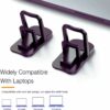 Adjustable Laptop Cooling Stand – Portable Foldable Riser for MacBook