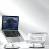 360° Rotating Aluminum Laptop Stand for 9.7–17.3 Notebooks & Tablets