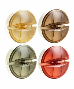4-Pack Retractable Cable Organizer Box – Desk Cord Winder Holder Set