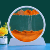 3D Moving Sand Art Decor – Round Quicksand Hourglass Ornament