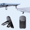 Adjustable Laptop Cooling Stand – Portable Foldable Riser for MacBook