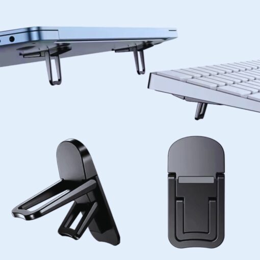 Adjustable Laptop Cooling Stand – Portable Foldable Riser for MacBook