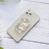 3D Glitter Bear Phone Grip Stand – Cute Resin Holder for iPhone/Samsung