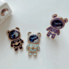 Astronaut Bear Phone Stand Bracket – Quicksand Glitter Holder Sticker