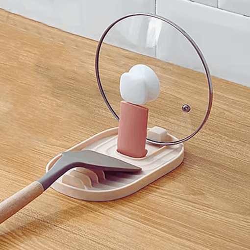 Foldable Pot Lid and Utensil Holder Rack – Nordic Kitchen Stand