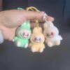 Adorable Fuzzy Monster Keychain – Cute Cartoon Design, Clip-On Clasp, Perfect for Daily Use, Ideal Gift for Friends and Family