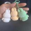 Adorable Fuzzy Monster Keychain – Cute Cartoon Design, Clip-On Clasp, Perfect for Daily Use, Ideal Gift for Friends and Family