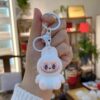 Adorable Fuzzy Monster Keychain – Cute Cartoon Design, Clip-On Clasp, Perfect for Daily Use, Ideal Gift for Friends and Family