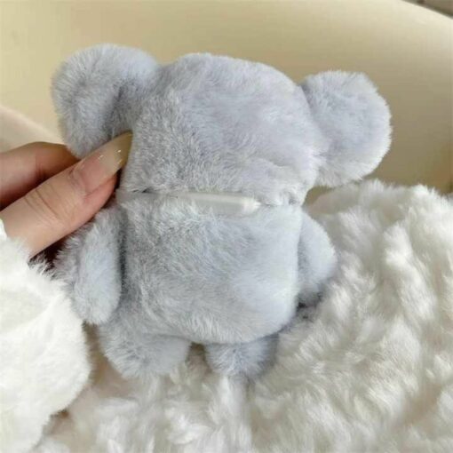 Adorable Stuffed Elephant AirPods Cover Holder
