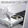 Aromatherapy iPhone Case – Aluminum Alloy, Anti-Drop, Heat Dissipation Mobile Phone Cover