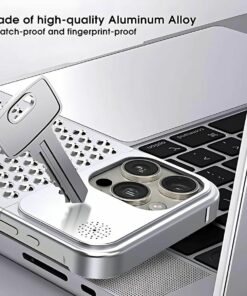 Aromatherapy iPhone Case – Aluminum Alloy, Anti-Drop, Heat Dissipation Mobile Phone Cover