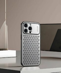 Aromatherapy iPhone Case – Aluminum Alloy, Anti-Drop, Heat Dissipation Mobile Phone Cover