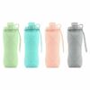 Collapsible Silicone Water Bottle 620ml – BPA Free, Leakproof, Reusable, Foldable, Eco-Friendly – Perfect for Travel, Gym, Camping, Hiking, Sports