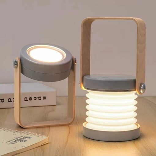 Contemporary Hot Sale Multifunctional Ultralight Foldable Lantern & Magnetic Table Lamps for Modern Reading & Lighting