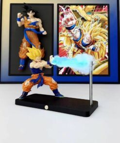 Dragon Ball Goku Kamehameha Magnetic LED Night Light Decor