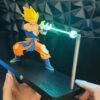 Dragon Ball Goku Kamehameha Magnetic LED Night Light Decor
