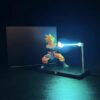 Dragon Ball Goku Kamehameha Magnetic LED Night Light Decor