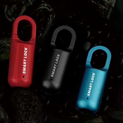 Fingerprint Smart Padlock – Keyless USB Lock for Cabinet & Dorm Use