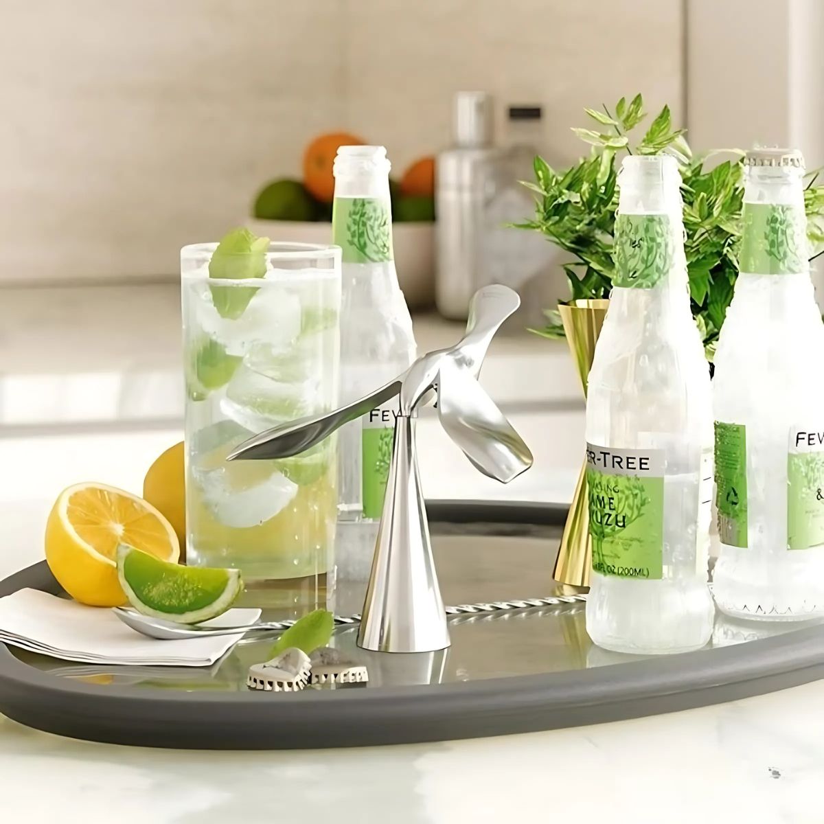 Flying Balance Bird Zinc Alloy Beer Bottle Opener – Unique Stress Relief Desk Decor, Vintage Kitchen Utensil. Gift for Beer Lovers