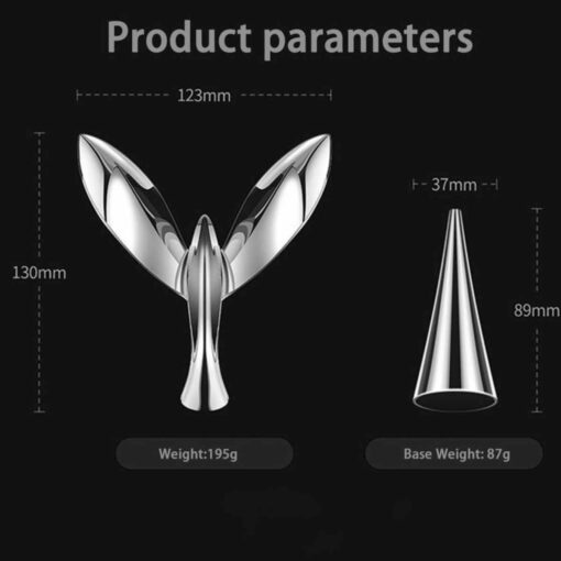 Flying Balance Bird Zinc Alloy Beer Bottle Opener – Unique Stress Relief Desk Decor, Vintage Kitchen Utensil. Gift for Beer Lovers