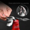Flying Balance Bird Zinc Alloy Beer Bottle Opener – Unique Stress Relief Desk Decor, Vintage Kitchen Utensil. Gift for Beer Lovers