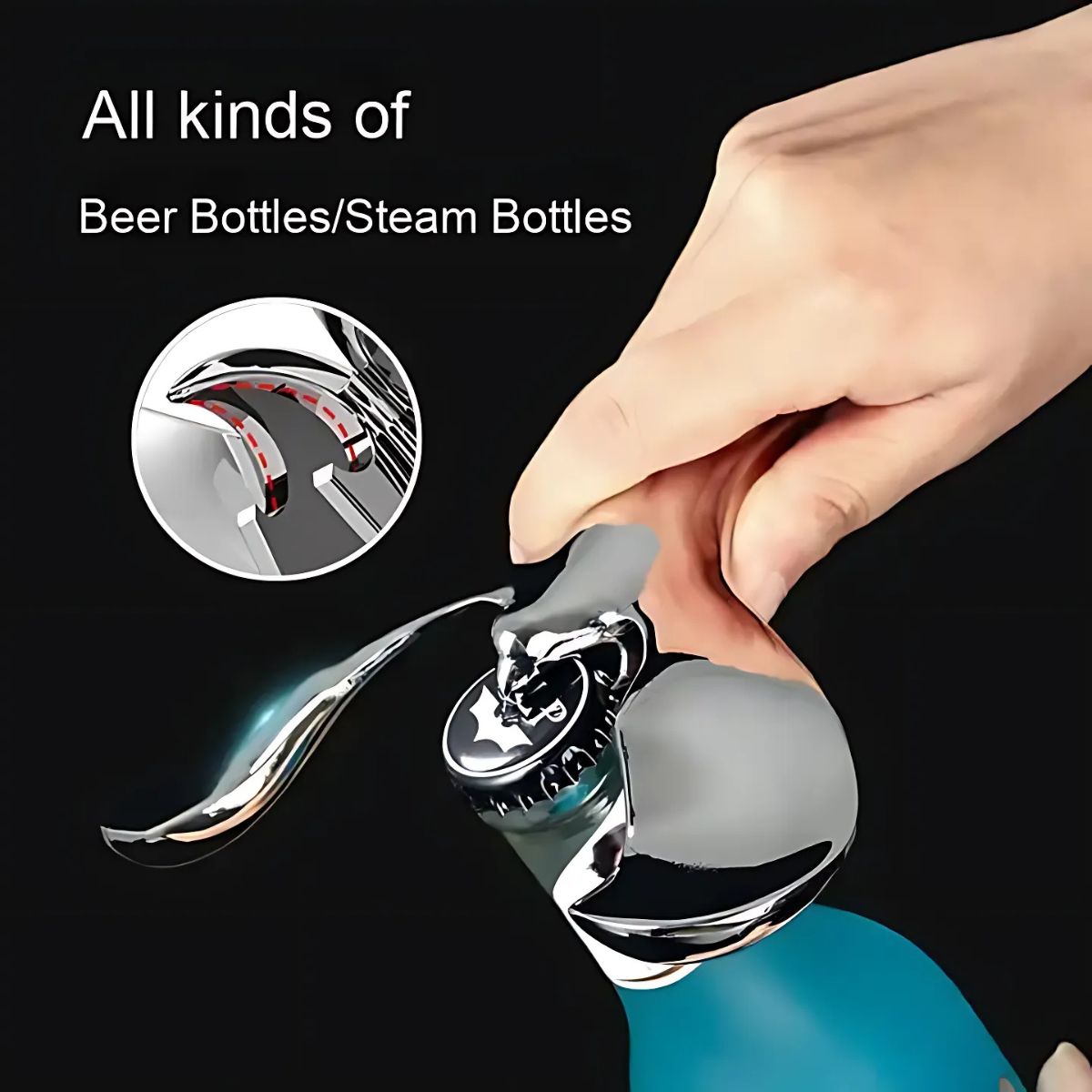 Flying Balance Bird Zinc Alloy Beer Bottle Opener – Unique Stress Relief Desk Decor, Vintage Kitchen Utensil. Gift for Beer Lovers