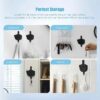 Funny Middle Finger Key Hanger – Self Adhesive Wall Hooks for Entryway & Doorway