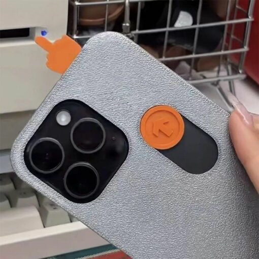 Funny Pop-Up Slide Phone Case – Creative Fidget Toy Cover for iPhone 15/14/13 Pro Max, Unique & Protective
