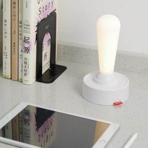 Hot Sale Modern Silicone USB Desk Lamp | Toggle Switch Rechargeable Ambient Night Light | Indoor USB Cordless Dimmable Table Lamp for Home Decor