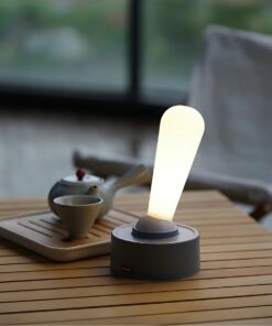 Hot Sale Modern Silicone USB Desk Lamp | Toggle Switch Rechargeable Ambient Night Light | Indoor USB Cordless Dimmable Table Lamp for Home Decor