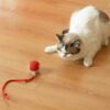 Interactive Cat Toys – 3rd Gen Motion-Activated Moving Cat Ball with Elastic Tail for Indoor Cats & Kittens
