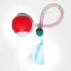 Interactive Cat Toys – 3rd Gen Motion-Activated Moving Cat Ball with Elastic Tail for Indoor Cats & Kittens