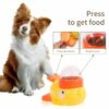 Interactive Duck-Shaped Dog Puzzle Feeder – Slow Eating, IQ Training & Treat Dispenser for Smart Dogs & Puppies