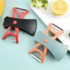 Japanese 2-in-1 Stainless Steel Potato Peeler & Vegetable Slicer – Multi-Function Fruit Grater & Shredder