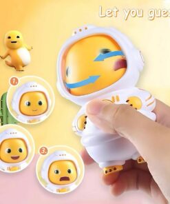 Little Milk Dragon Face-Changing Toy – Funny & Unique Decompression Doll, Press to Change Face, Cute Keychain Stress Relief Gift