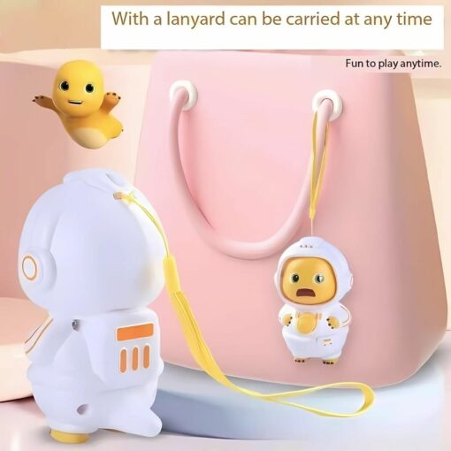 Little Milk Dragon Face-Changing Toy – Funny & Unique Decompression Doll, Press to Change Face, Cute Keychain Stress Relief Gift
