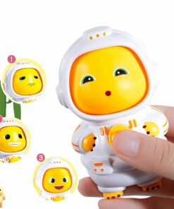 Little Milk Dragon Face-Changing Toy – Funny & Unique Decompression Doll, Press to Change Face, Cute Keychain Stress Relief Gift
