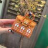 Mini Platinum Bag – Small House & Car Key Decoration | Cute AirPods Bag & Key Storage