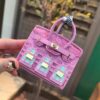 Mini Platinum Bag – Small House & Car Key Decoration | Cute AirPods Bag & Key Storage