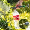 Portable High-Pressure Air Pump with Adjustable Nozzle – Universal Bottle Attachment Garden Sprayer