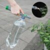 Portable High-Pressure Air Pump with Adjustable Nozzle – Universal Bottle Attachment Garden Sprayer