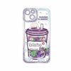 Puppy & Cat Sweet Summer Bubble Drink Phone Case