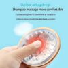 Scalp Shampooing Brush – Silicone Massage Brush for Hair Washing, Scalp & Body Exfoliation, Shower & Spa Care