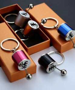Shifter Model Keychain – Six-Speed Manual Gearbox Fidget Toy for Car Enthusiasts