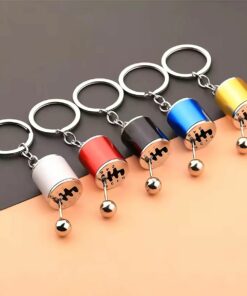 Shifter Model Keychain – Six-Speed Manual Gearbox Fidget Toy for Car Enthusiasts