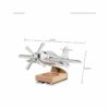 Solar Spinning Airplane Model Car Diffuser – Retro Dashboard Air Freshener