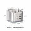 Stainless Steel Dishwashing Rack – Kitchen Sink Storage for Sponges, Cloths & Scrubbers