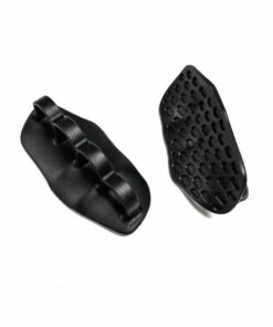 Weight Lifting Grips for Men & Women – Anti-Slip Rubber Gym Pads for Deadlifts, Dumbbells, Pull-Ups & Workout Training – Black
